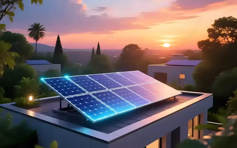solor panel pic ai
